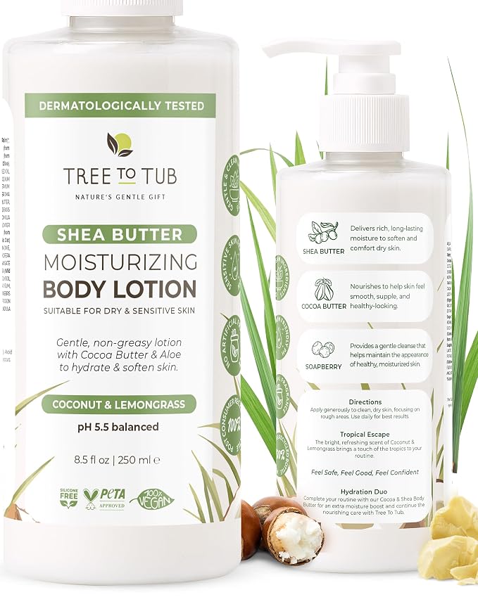 Tree To Tub Cocoa Butter Lotion by TreeToTub