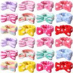 WILLBOND 24 Pieces Spa Headband Bulk Skincare Headbands Face Wash Makeup by Willbond+Technology+Limited