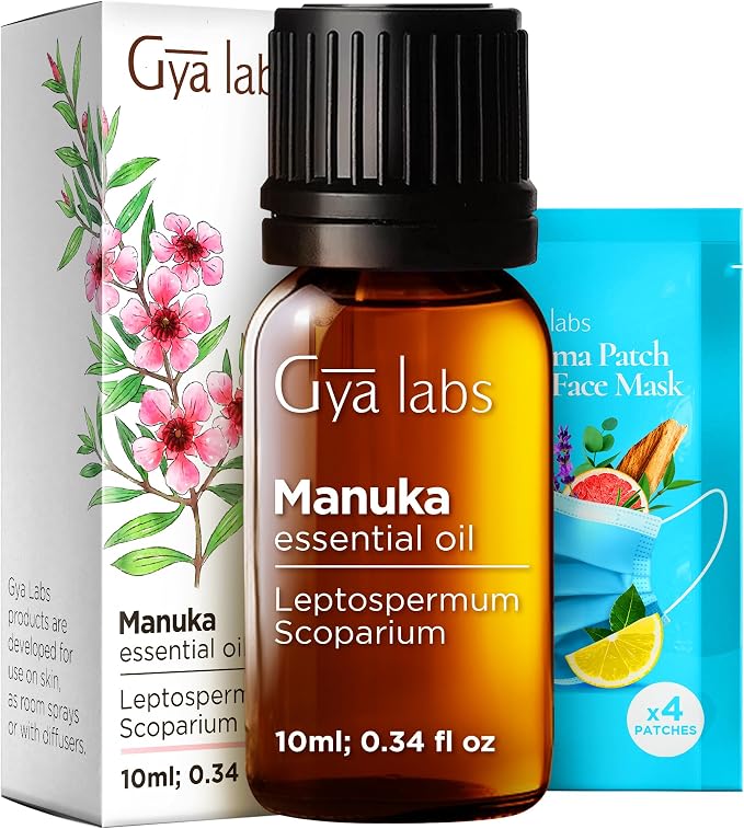 100% Pure Manuka Essential Oil by GyaLabs