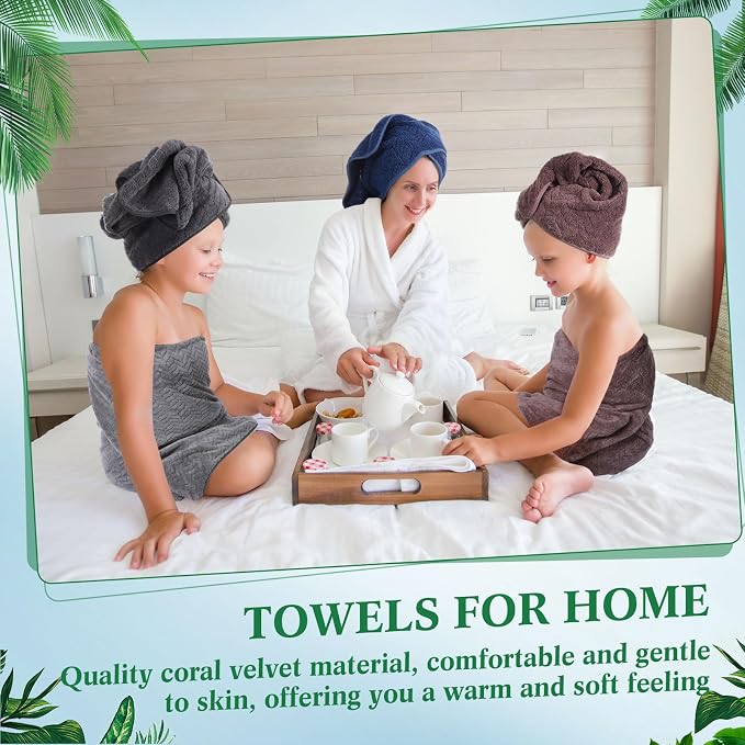 Mixweer 16 Pieces Bath Towels Sets Quick Dry Towel Set - Image 7