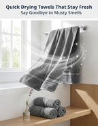 LANE LINEN Luxury Bath Towels Set - Image 7