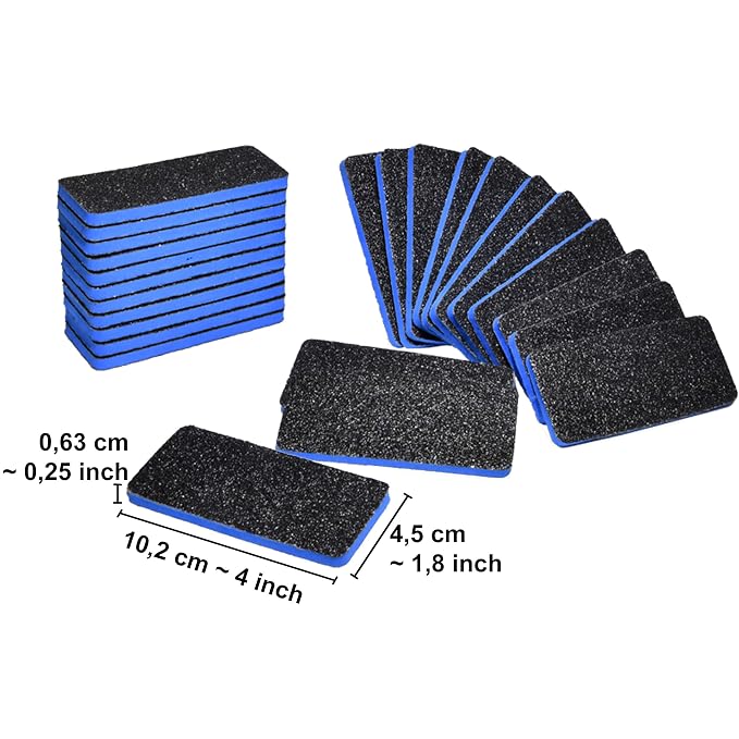 New AMT 25 PCS Pedicure Foot File Grit 60/60, Nail Files - Image 6