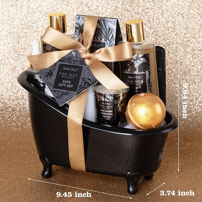 Gift for Dad Spa Gifts for Men, Bath & Body Kit, Spa Gift Set, Man Spa Basket - Image 7