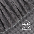 HOMEXCEL Bath Towel Set Pack of 4, 30 x 60 Inches Large Microfiber Bath Towels - Image 2