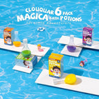 Kids Bath Bomb Potions, 6 Pack Non-Toxic Fizzy Bubble Bath Explosions, Colorful - Image 7