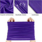 Geyoga 6 Pieces Summer UV Protection Cooling Neck Gaiter Face Clothing Neck - Image 5