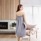 GOSCHE Towel Wrap for Women, Adjustable Shower Wrap Towel - Image 4