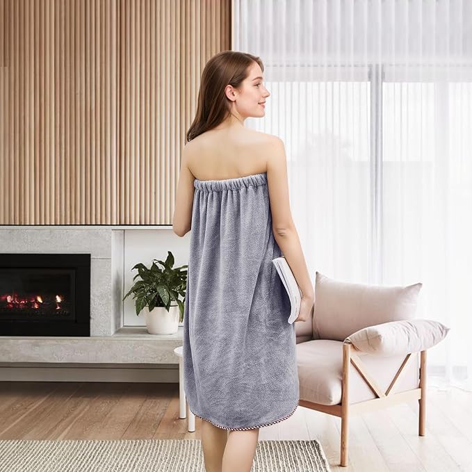 GOSCHE Bath Wrap Towels for Women - Image 4