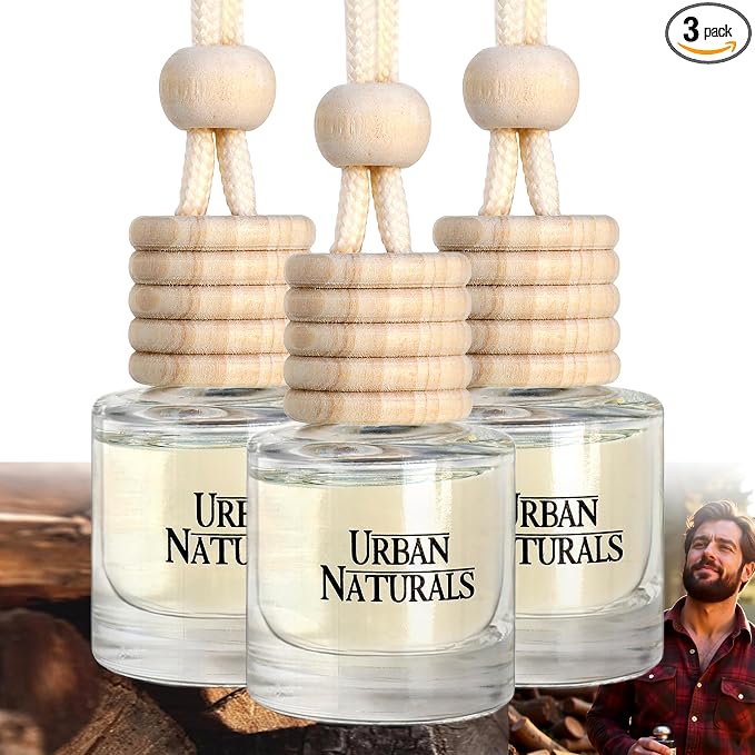 Urban Naturals Car Air Freshener Diffuser 3 Pack by UrbanNaturals