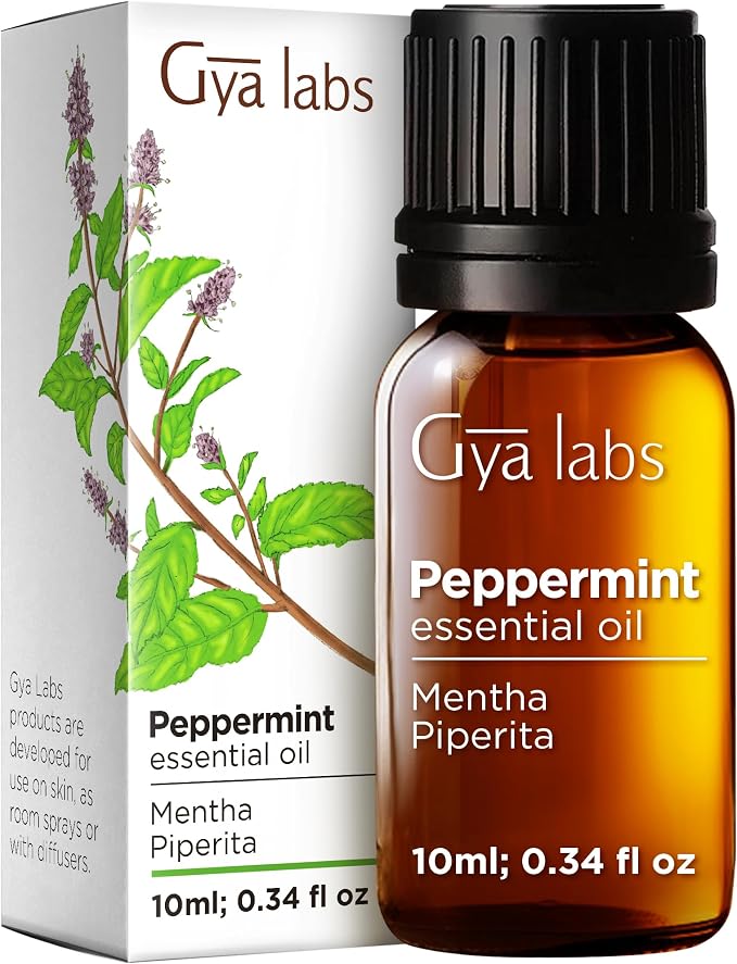 100% Pure Peppermint Essential Oil by GyaLabs