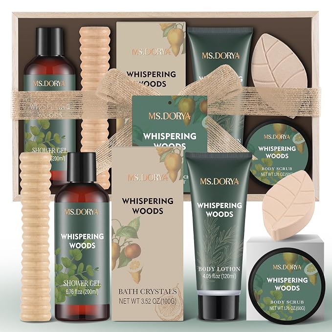 Mothers Day Spa Gift Set for Her by MSDORYA