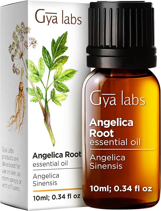 100% Pure Angelica Root Essential Oil by GyaLabs