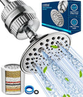 Cobbe 6-Setting High Pressure Filtered Shower Head Combo, Detachable Rain by Cobbe