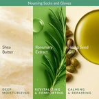 Epielle Relaxing & Nourishing Hand & Foot Masks, Soften Dry, Overworked Skin - Image 6