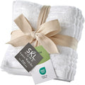 SKL Home CloudSoft Cotton Luxury 4-Piece Washcloth Set by SKLHomebySaturdayKnightLtd