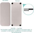 NiuYichee 2 Pcs Water Absorbing Stone Trays, Kitchen/Bathroom Sink Soap Dish - Image 4