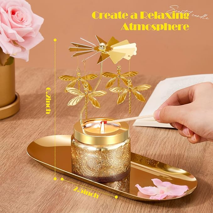 Mothers Day Gifts for Mom, Funny Birthday Gifts for Women, Dragonfly Candle - Image 4