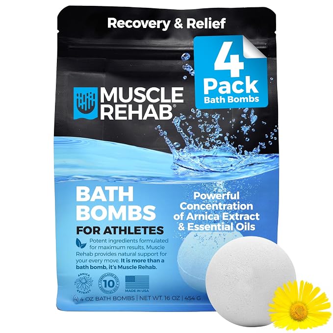Muscle Rehab Epsom Salt Bath Bombs - Image 2