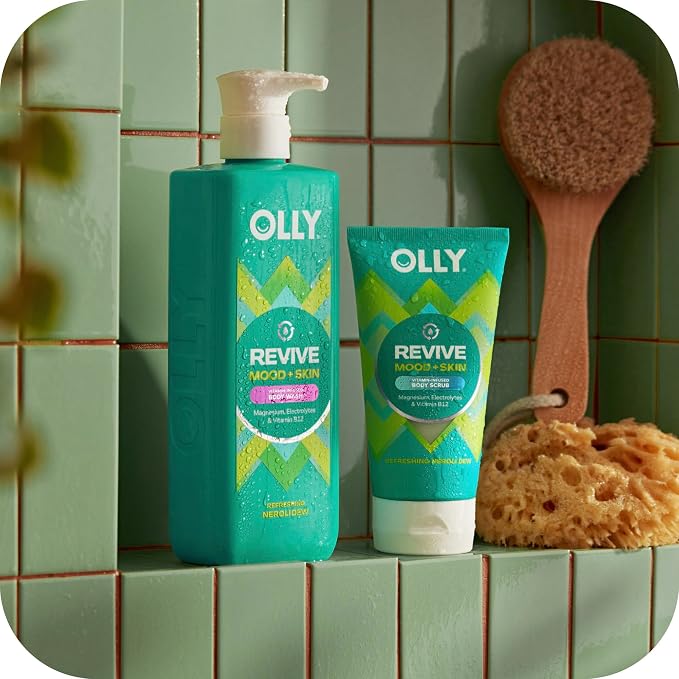 OLLY Revive Body Wash with Magnesium, Electrolytes & Vitamin B12– Nourishing - Image 5