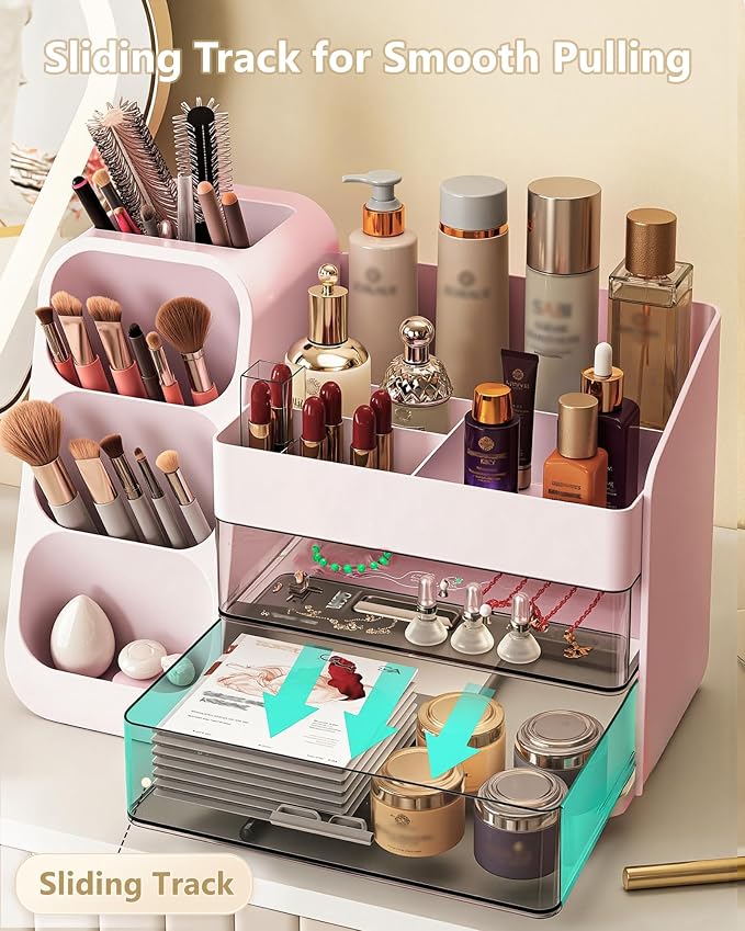Anylady Large Capacity Makeup Organizer Countertop - Image 6