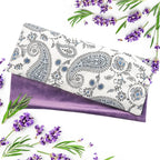 Lavender Eye Pillow for Relaxation, Sleep – Weighted Eye Mask for Headache by HIhealer