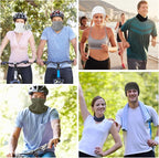 Geyoga 6 Pieces Summer UV Protection Cooling Neck Gaiter Face Clothing Neck - Image 6