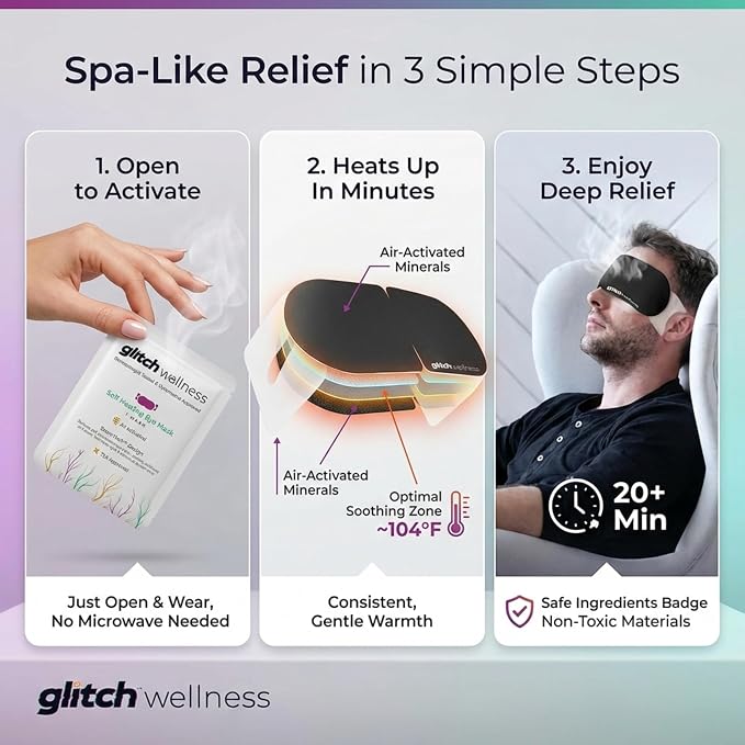 Glitch Self Heating Eye Mask - Image 4