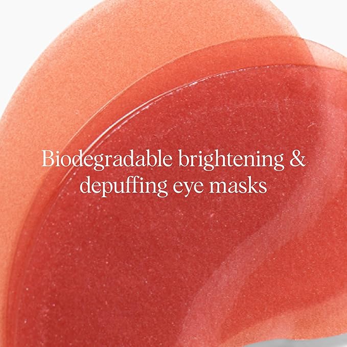 DRMTLGY Brightening Eye Masks – Biodegradable Hydrogel Under Eye Patches - Image 3
