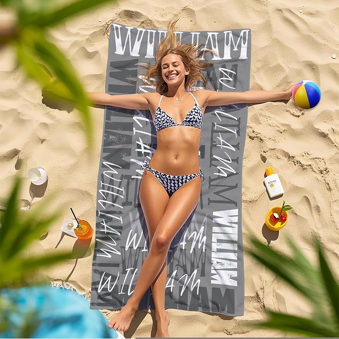 JML Personalized Beach Towel - Image 7