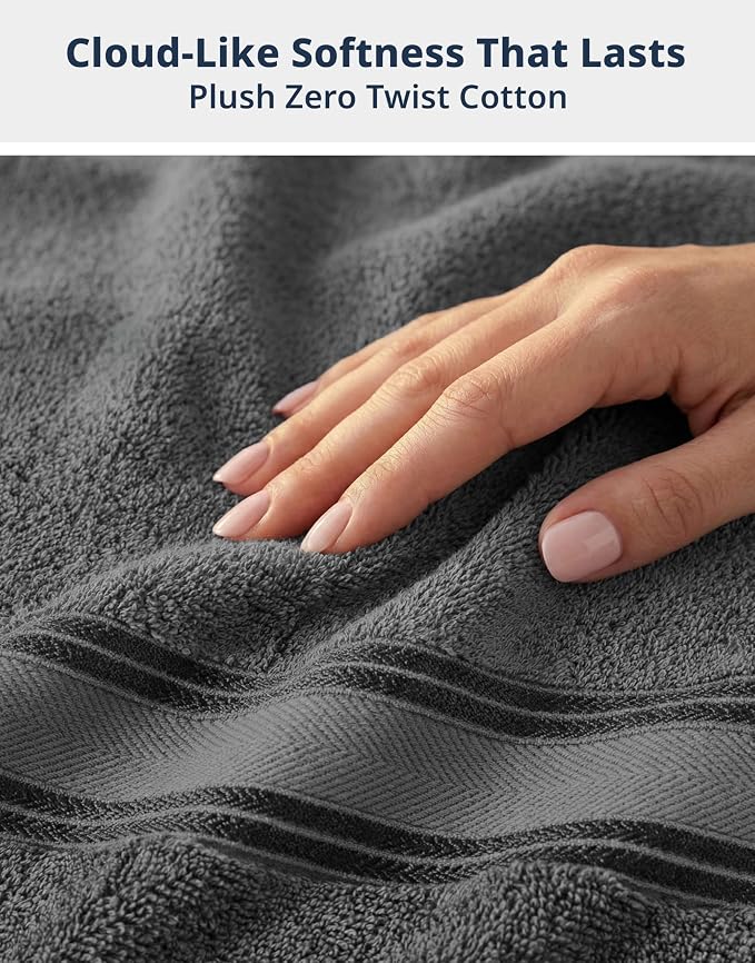 LANE LINEN 18-Pack Premium Towels - Image 4