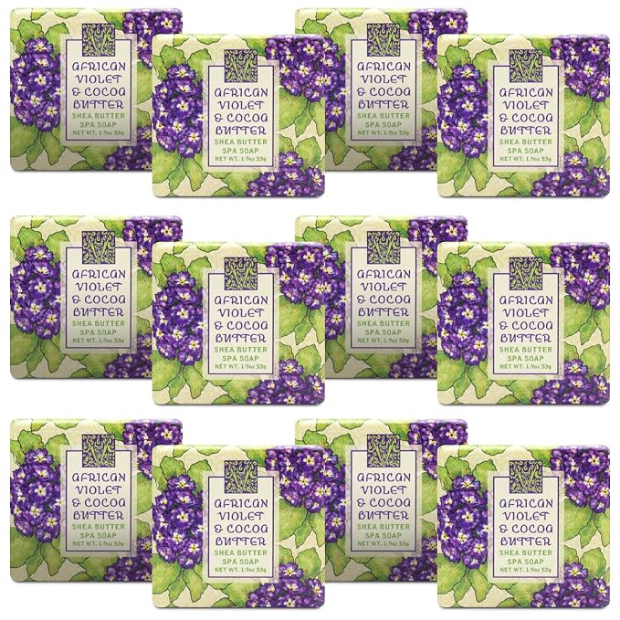 Greenwich Bay Mini Botanical Soap Bars – 12 Pack 1.9 oz Each – Individually by Greenwich+Bay+Trading+Company