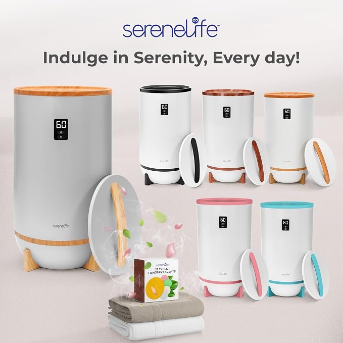 SereneLife Towel Warmers Bucket, - Image 7