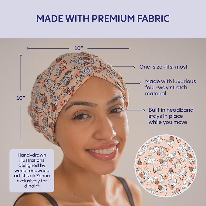 d’Hair Spa Facial Headband for Women, Hair Band for Skincare, Steam Room & - Image 3