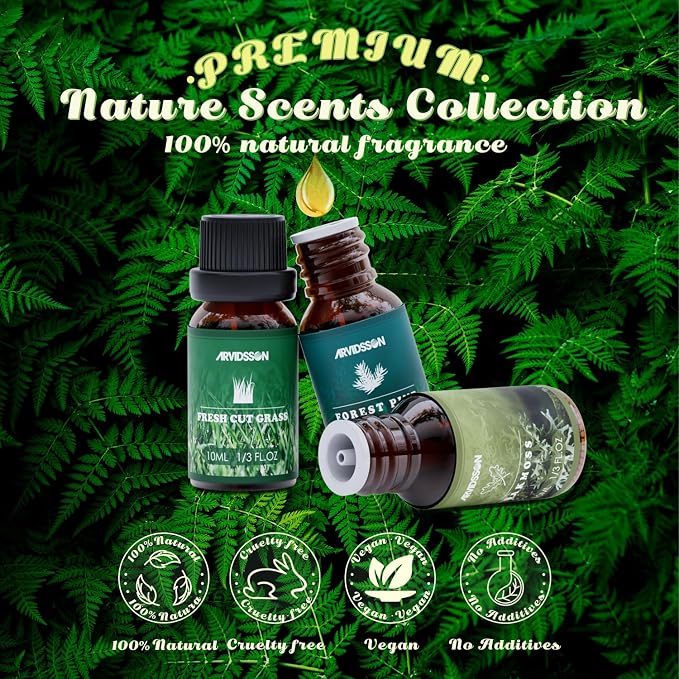 Nature Essential Oils Set, ARVIDSSON Natural Fragrance Oils - Image 2