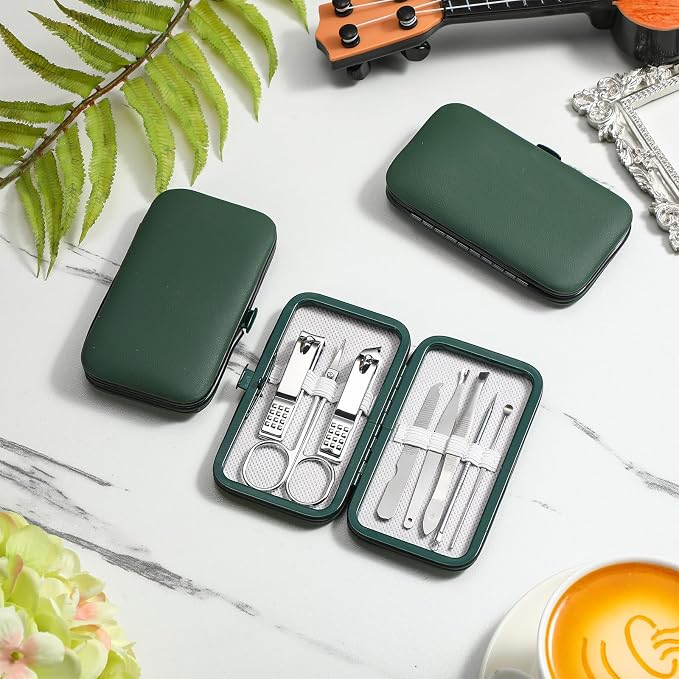 Hanaive 6 Set Manicure Set 48 Pcs Nail Clippers Pedicure Kit Gift - Image 4