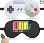 2 Pcs Sleep Eye Mask, Guys Blackout Sleeping Mask by knIykmr