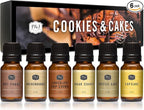 P&J Trading Fragrance Oils for Diffusers for Home Cookies & Cakes Set Fragrance by PJTrading