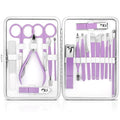 Manicure Set Professional Manicure Pedicure Kit Tools Travel Nail Care Kit by fenlebeneil