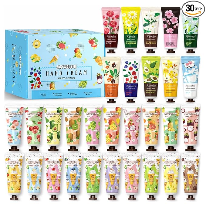 30 Pack Hand Cream Gift Set, Easter Basket Stuffers, Mothers Day Gifts by Unknown