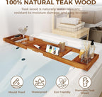Teak Bathtub Tray - Image 4