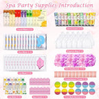KONEUK 120 PCS Spa Party Supplies - Image 2