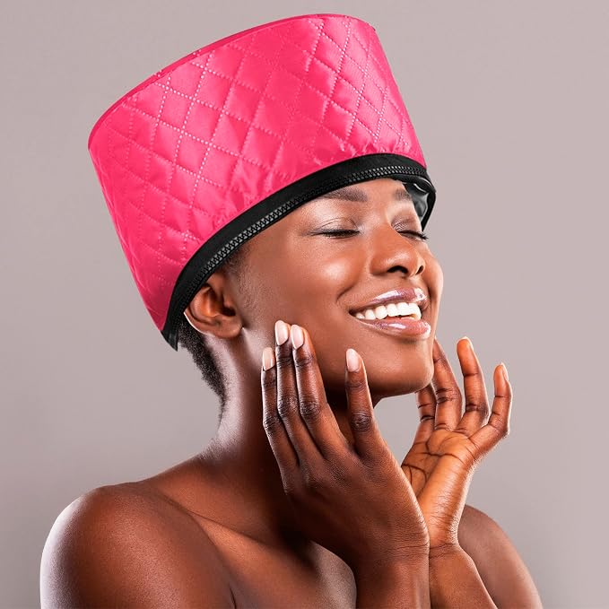 Heat Cap for Deep Conditioning, Ingeware Thermal Cap for Hair Steamer Cap for - Image 7