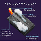 Cleanlogic Detoxify Purifying Charcoal Infused Exfoliating Body Scrubber - Image 2