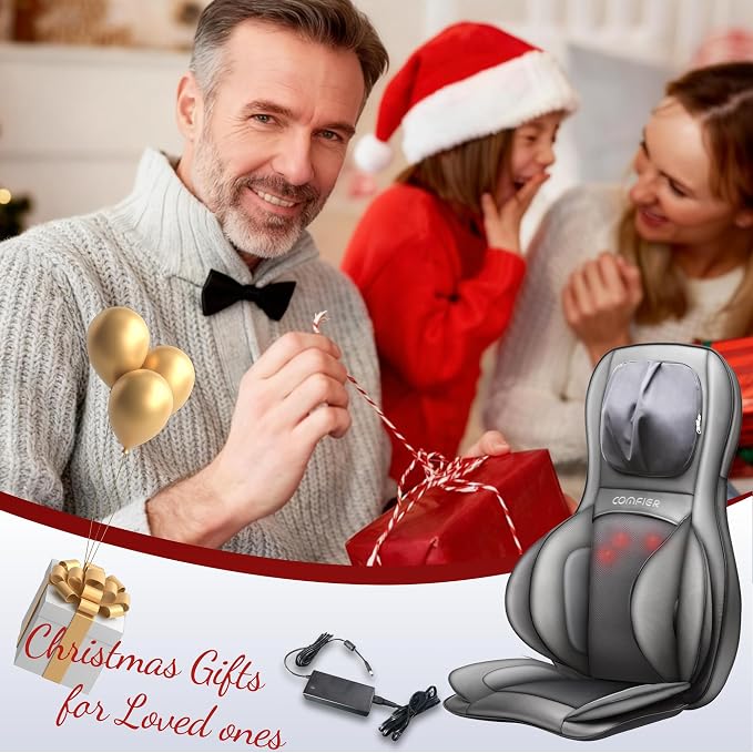 COMFIER Back Massager for Pain Relief Deep Tissue, Shiatsu Neck and Back - Image 8