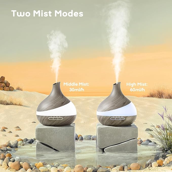 HJTHJT 500ML Essential Oil Diffuser: Aroma Diffuser - Image 3