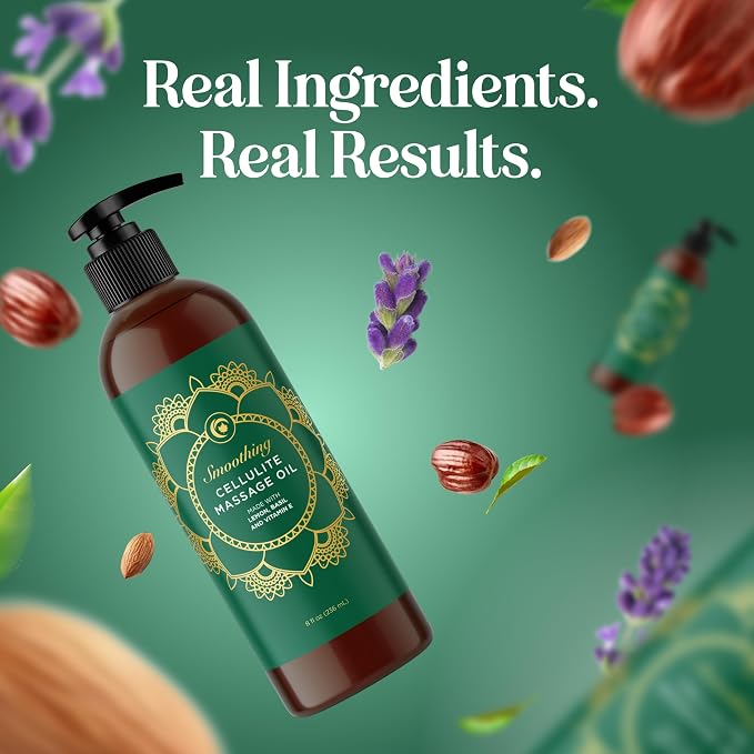Smoothing Anti Cellulite Massage Oil - Image 9