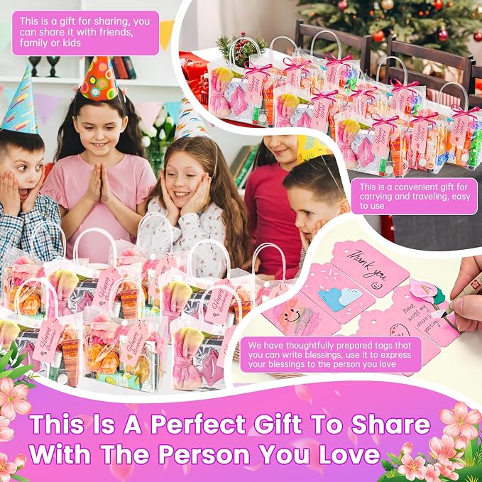 137 PCS Spa Party Supplies For Girls, Include Face Mask, Bath Bombs, Hand Cream - Image 5
