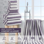 8 Piece Bathroom Towel Set |2 Oversized Bath Towels, 2 Hand Towels, 4 - Image 2
