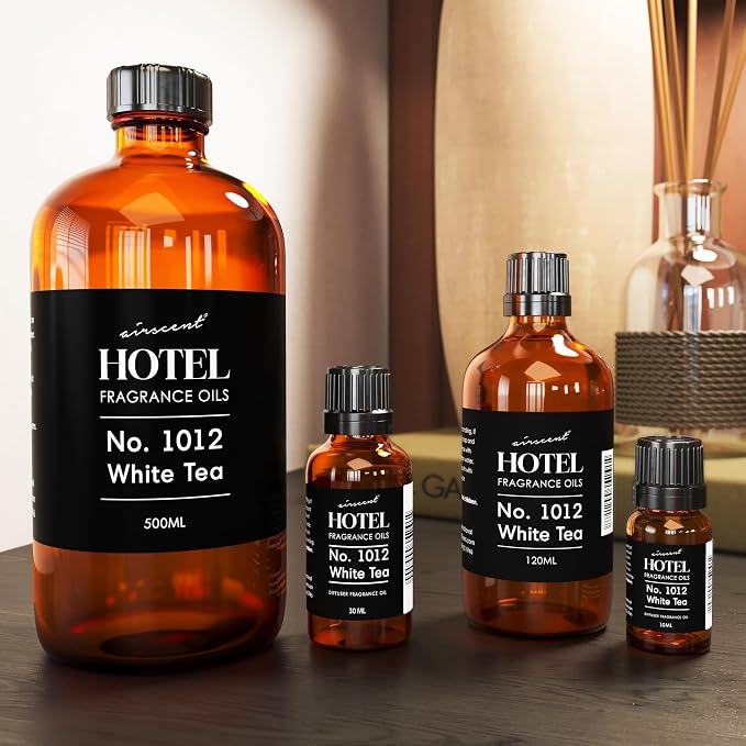 AirScent Hotel Diffuser Oil No. 1012 Inspired by The White Tea Hotel Scent - Image 7