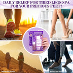 Pedicure Kit Foot Soak Set: Bubble Salt, Sugar Scrub, Massage Mask, Massage - Image 5